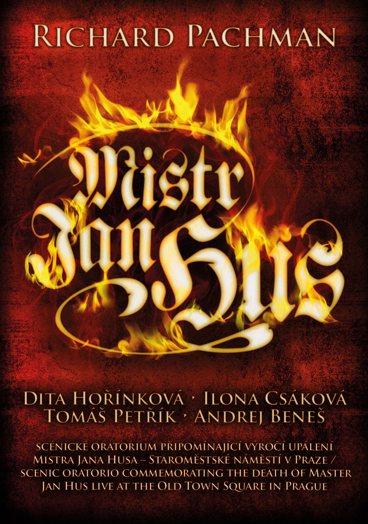 DVD - scénické oratorium Mistr Jan Hus (2019)